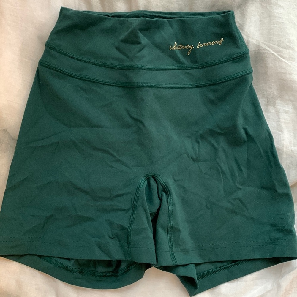 amazon green Whitney Simmons shorts